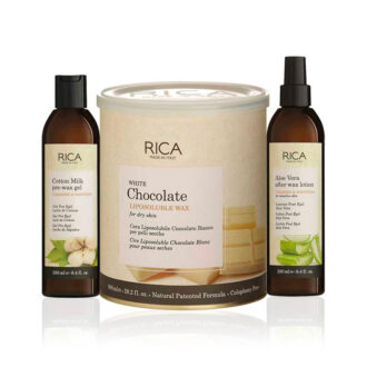 RICA Chocolate Wax Combo - Full Legs & Full Arms with Underarms(Brazilian)