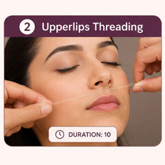 Upper Lips Threading