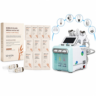 Korean Glass Bridal Facial with Hydra Machine