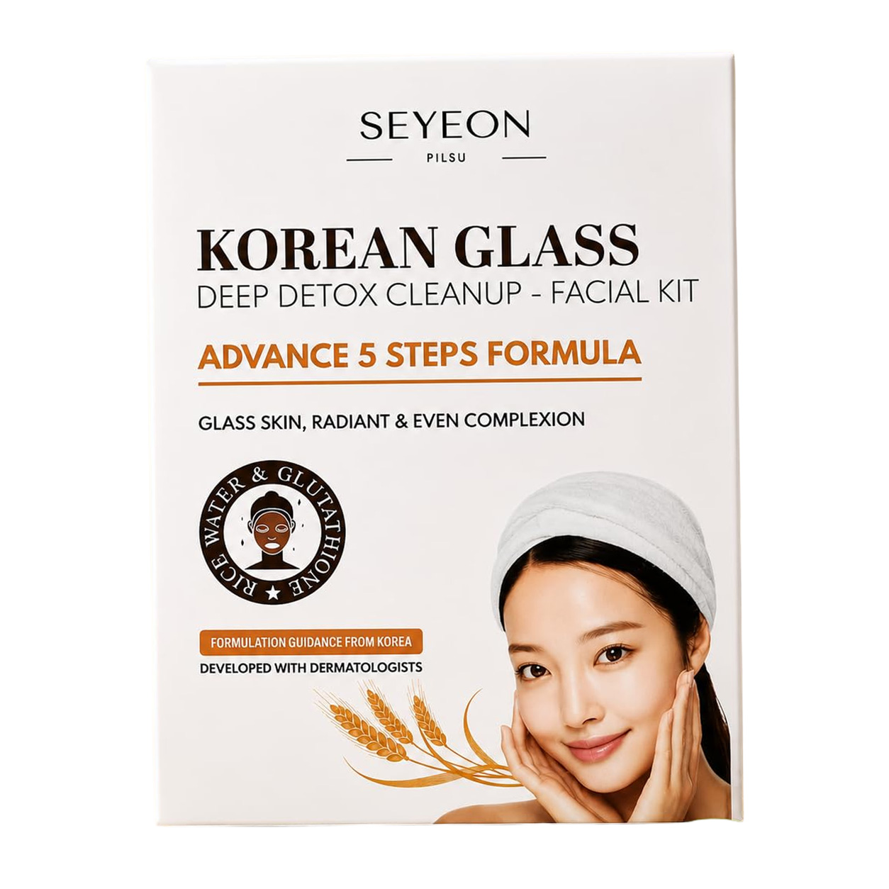Korean Glass Deep Detox Cleanup Facial