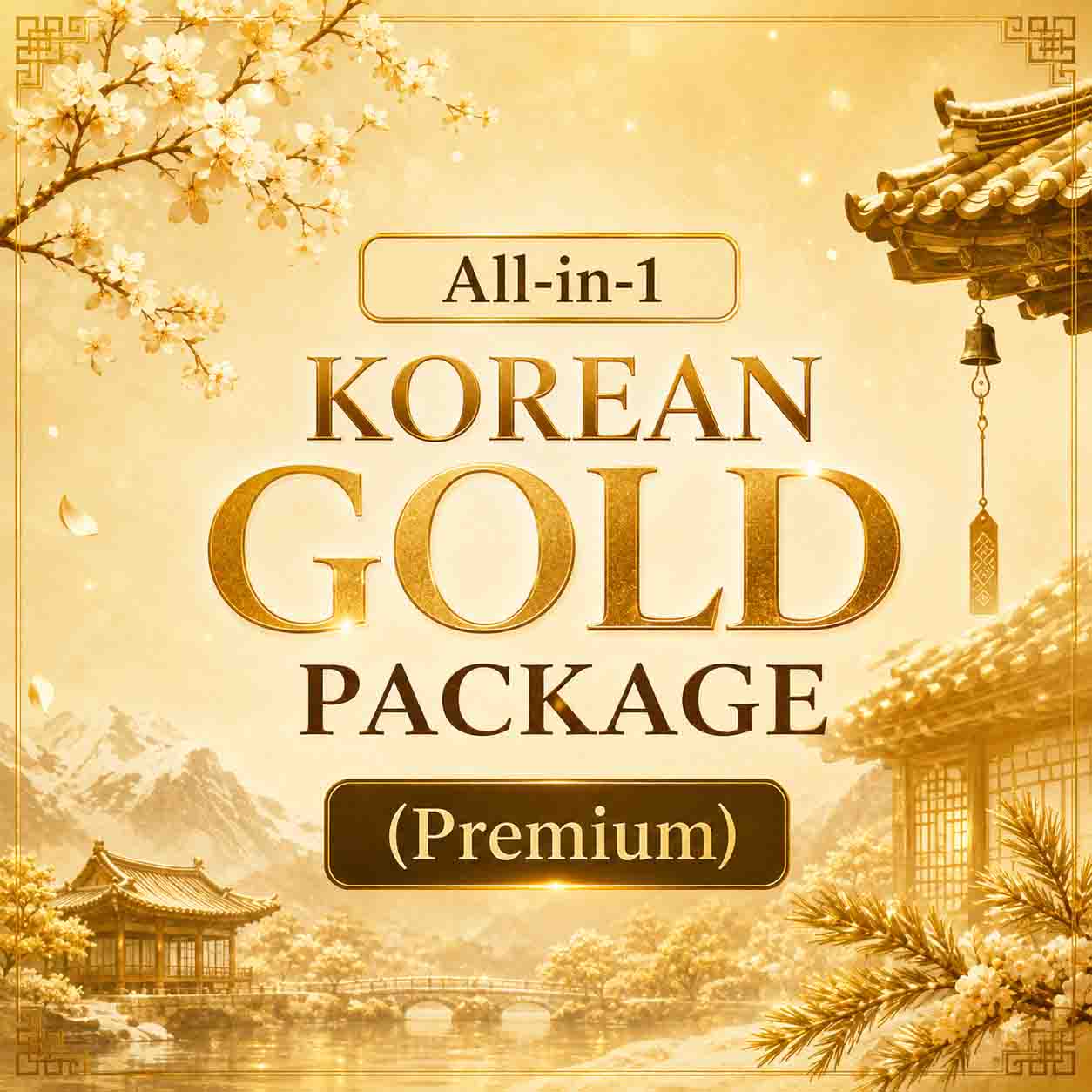 Korean GOLD Package (Premium)