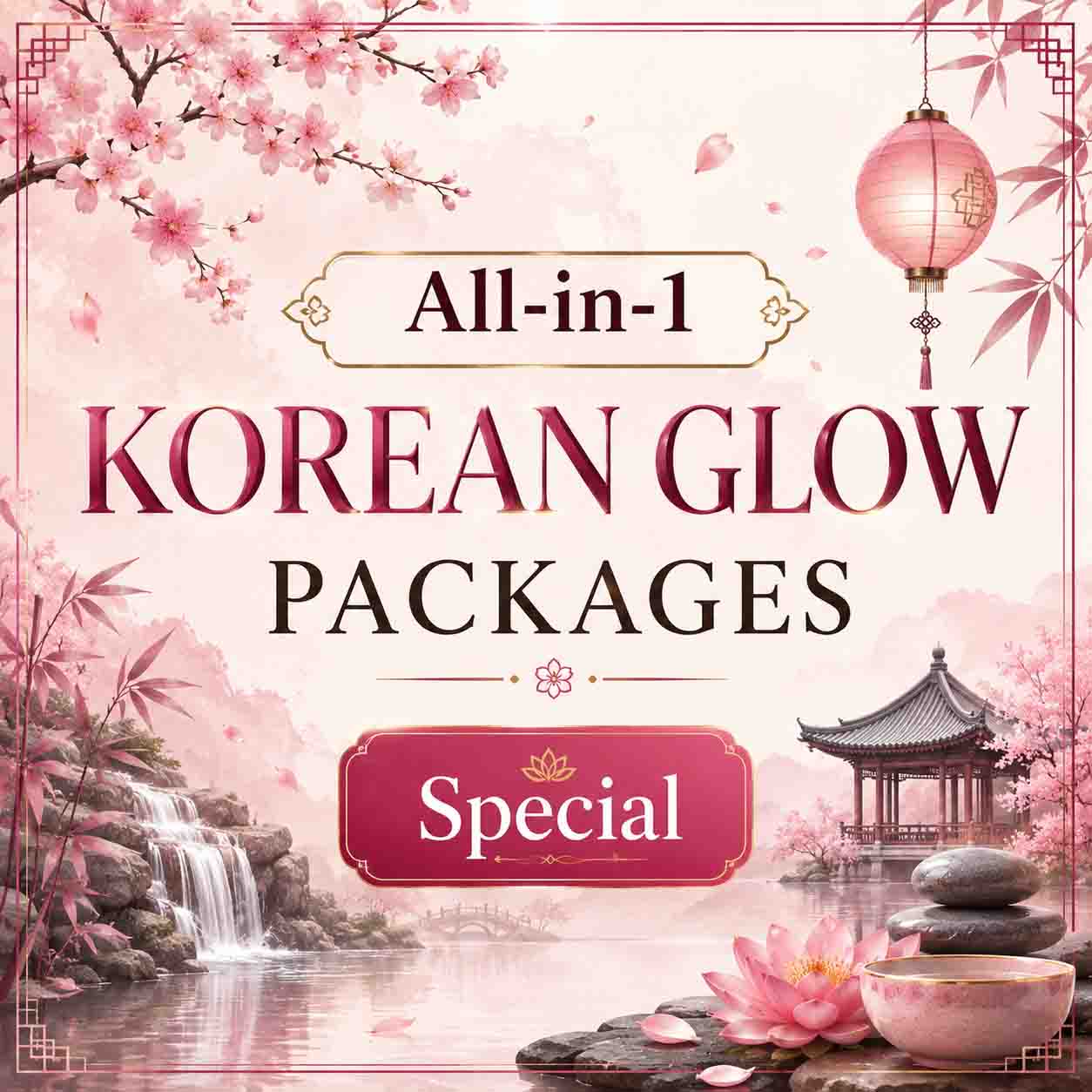 5-in-1 Korean Glass Package (Special)