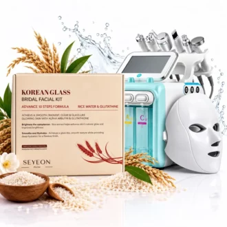 Korean Glass Bridal Facial with Hydra Machine
