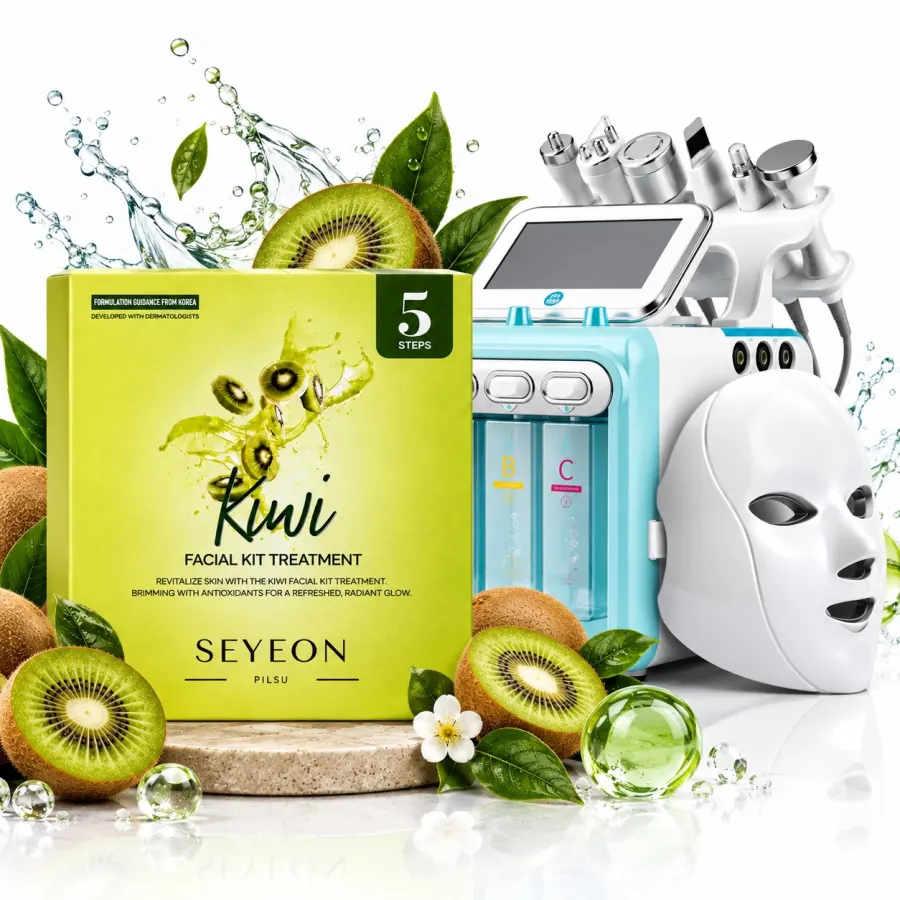 Korean Kiwi Facial with Hydra Machine