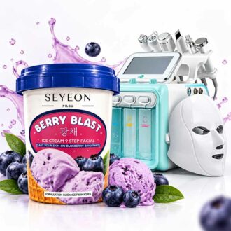 Korean Berry Blast Ice Cream Facial with Hydra Machine